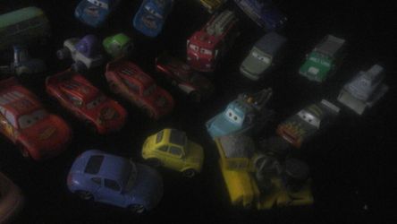 Toy cars from Disney's movie Cars