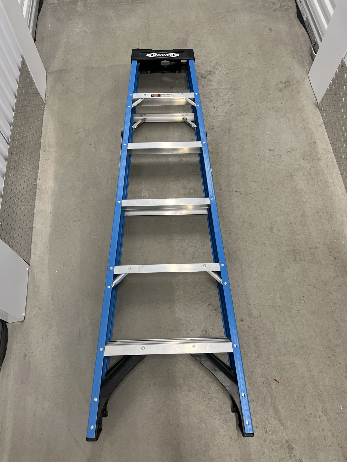 6ft Werner Ladder 250 lb capacity