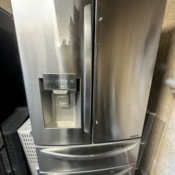 LG 4 Door Stainless Steel Refrigerator