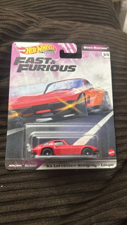 Hot Wheels Premium Fast & Furious '65 Corvette Stingray Coupe