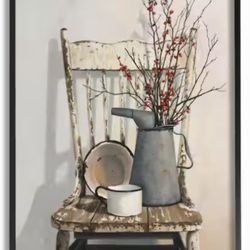 Rustic Things - Neutral Painting 16” x 20”