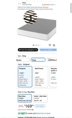 King Box Spring