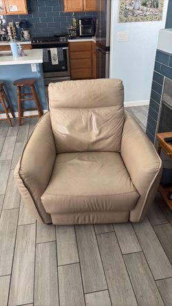 Free electric leather chair