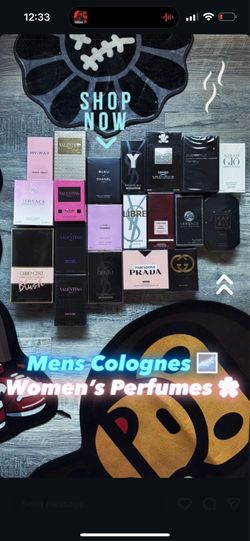 Cologne and perfume