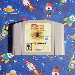 Midway's Greatest Arcade Hits Volume 1 Nintendo 64 N64 Authentic Tested Saves Polished Pins 
