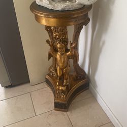 Antique Cherub Table 