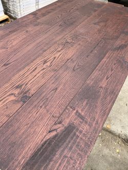 Engineered hardwood floor French oak