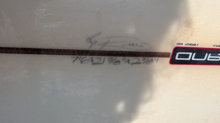 7'6 surfboard fun board