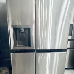 LG Side By Side Counter Depth Refrigerator 