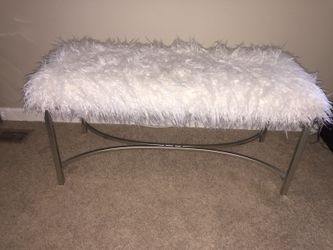 Brand new hobby lobby furry bench