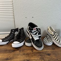 Vans and Converse