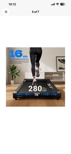 YUEJIBI Walking Pad Treadmill 2.5HP Quiet Motor new in box
