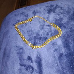 Christian Dior Gold Choker Chain