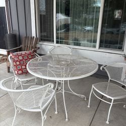 Metal Porch Set