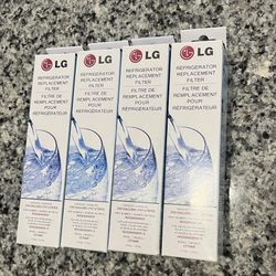 Lot Of 4 LG Refrigerator Filters 