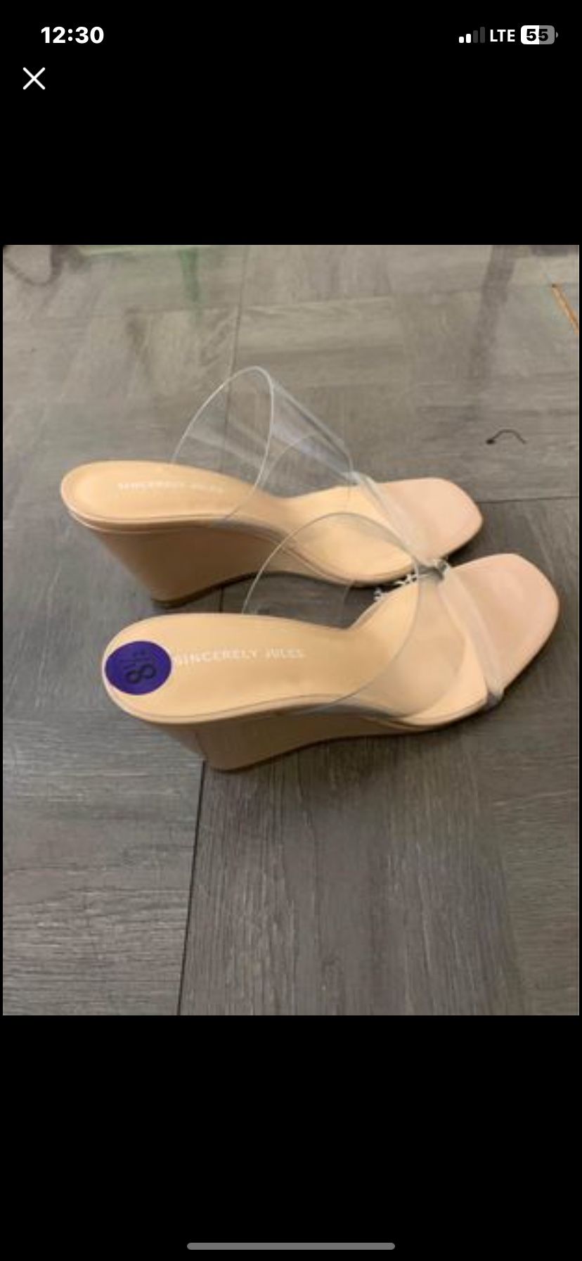 Brand New Wedges Never Worn Size 8.5