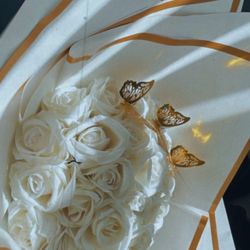 24 Eternal Rose Bouquet 💐🤍