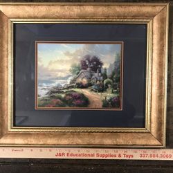Thomas Kinkade Framed Art Print 18x15 Inches