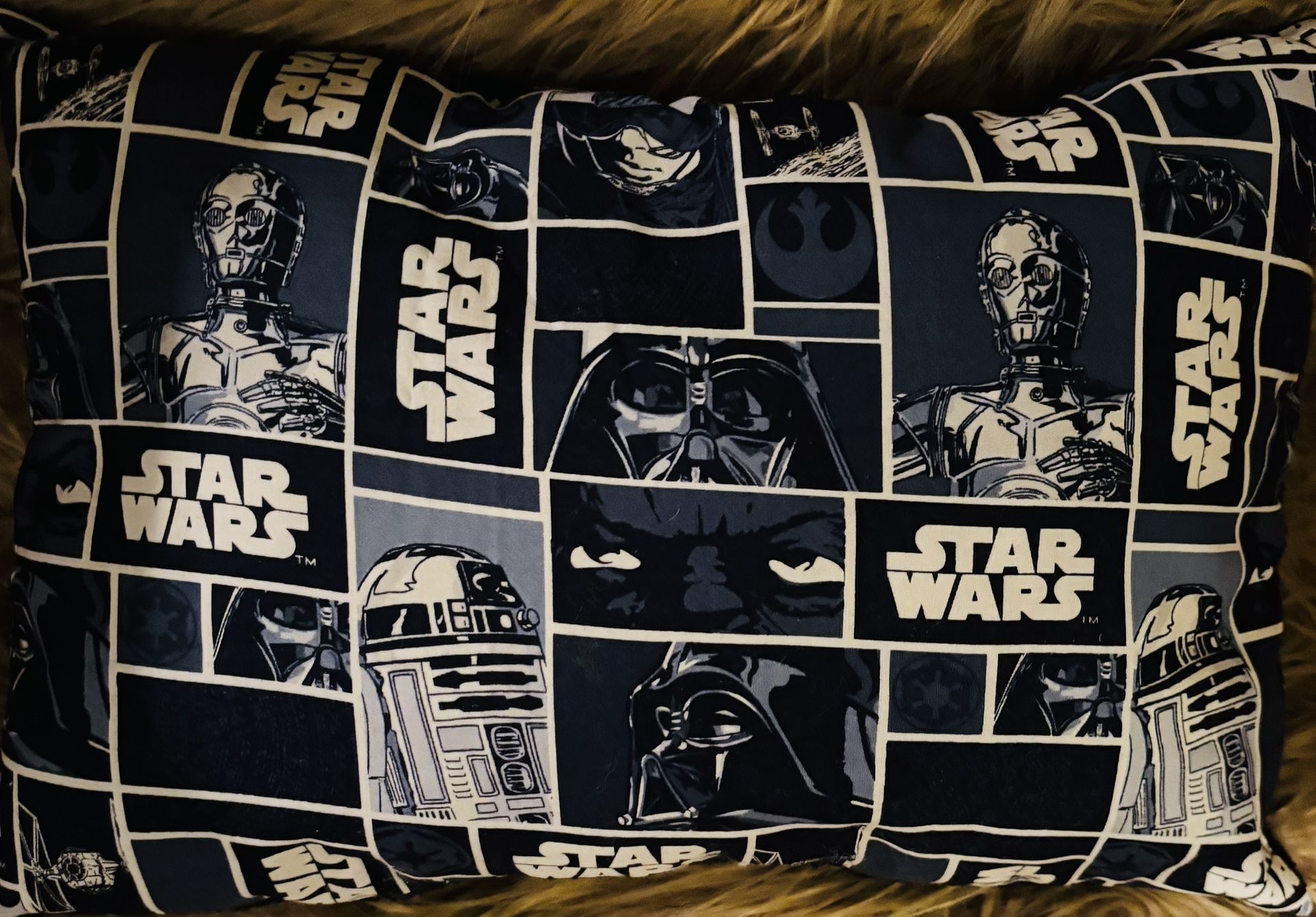 Star Wars Room Decor Small Pillow 17”x10”Handmade New