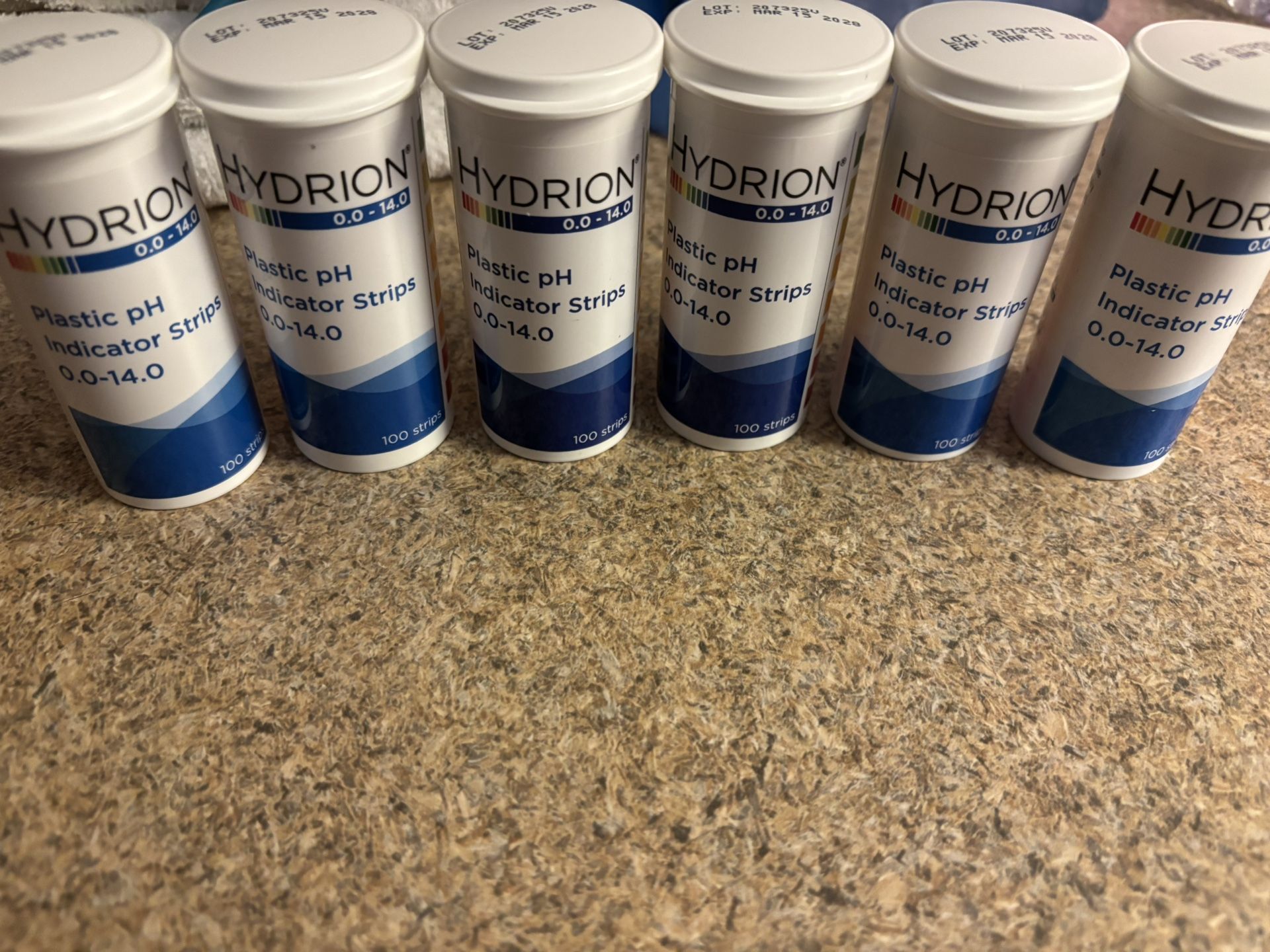 6 Hadron 0.0-14.0 PH Strips