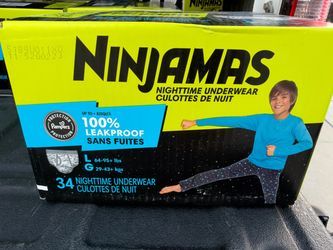 Ninja nighttime underwear