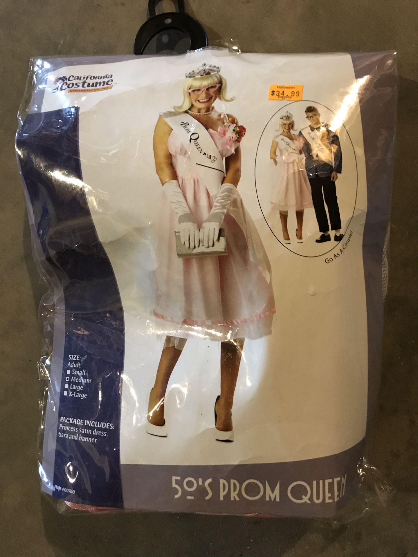 Adult Halloween costume - 50s prom queen