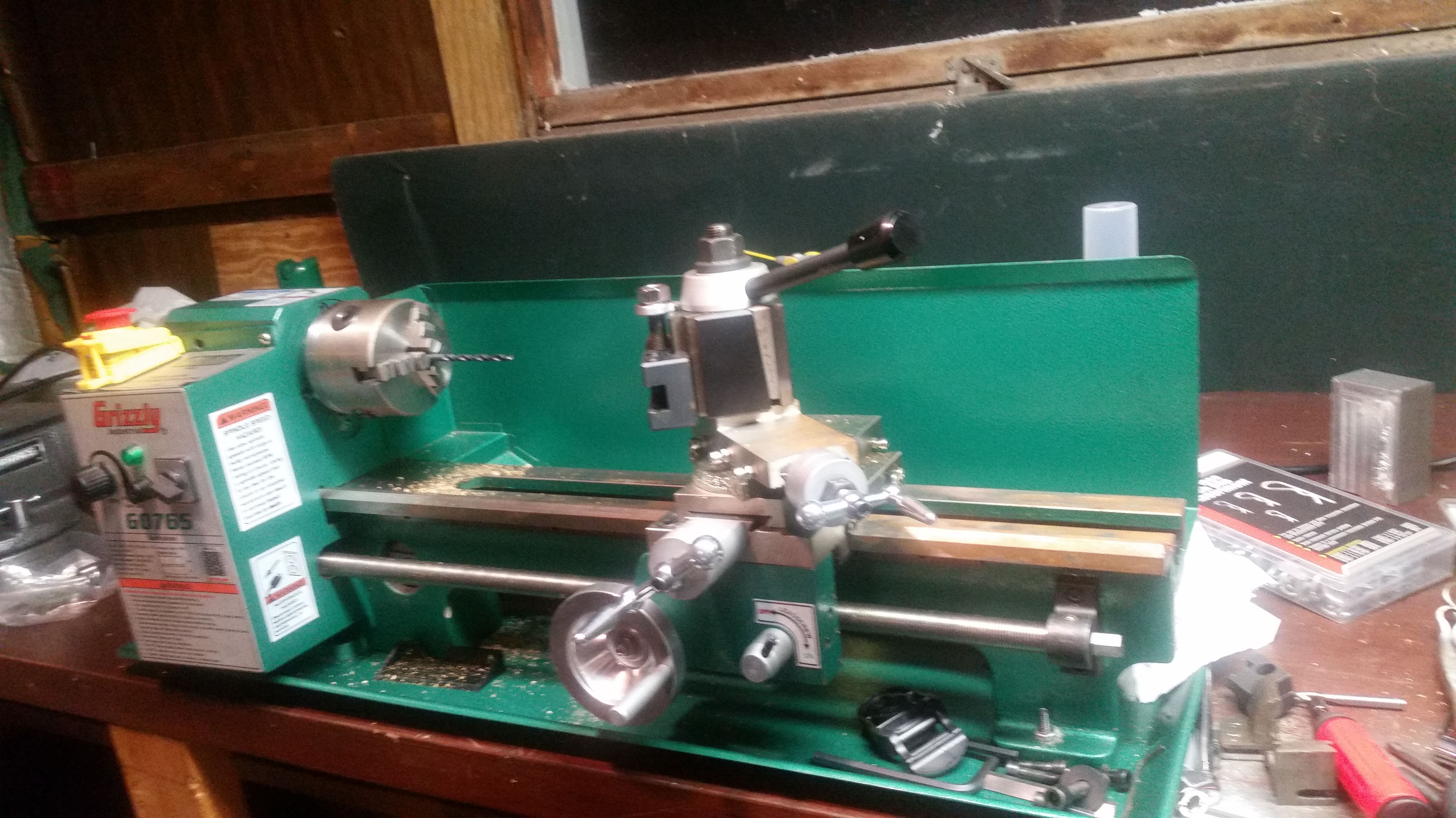 Grizzly g0765 2024 7x14 mini lathe