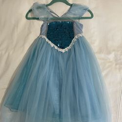 Elsa Frozen Dress Costume 