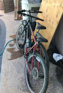 Any bicycle 2 to choose from. $75 each or two for $140