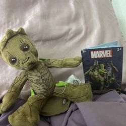 I am groot shoulder plushie magnet 