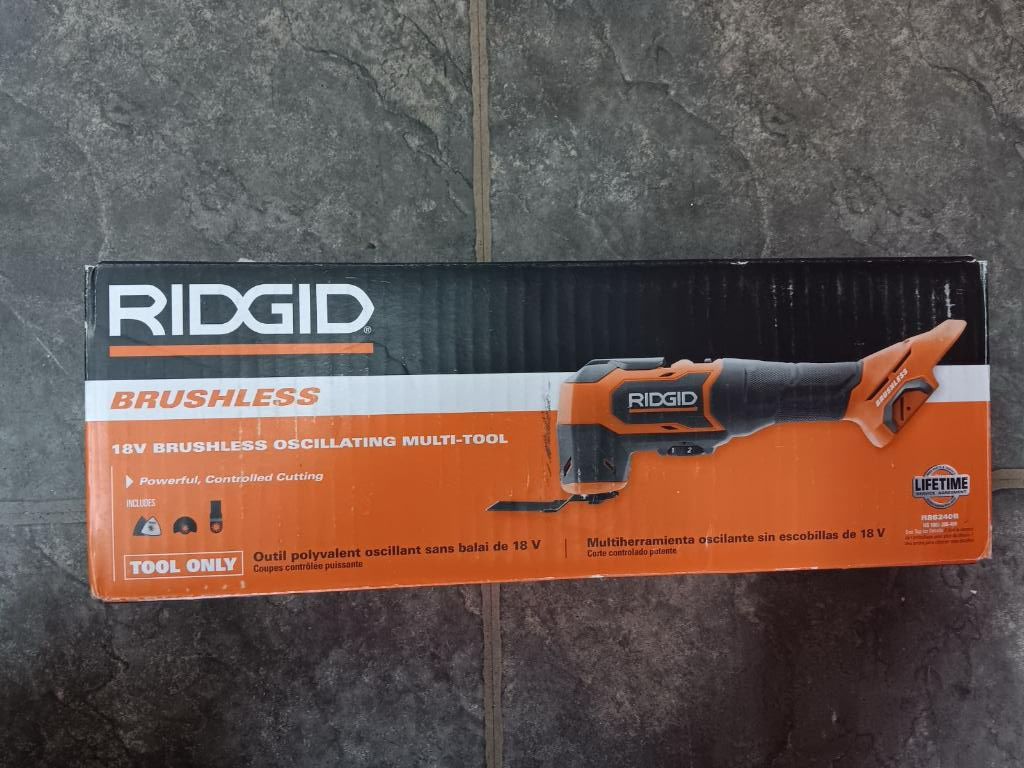 Ridgid New Multitool Brushless