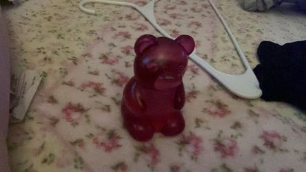 Selling pink squishy gummy bear