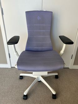 Herman Miller x Logitech G Embody Gaming Chair – Amethyst/White
