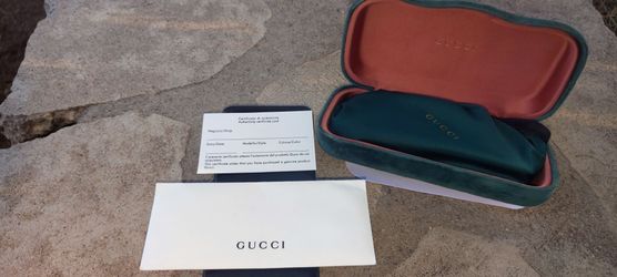 Gucci ruthenium Havana sunglasses