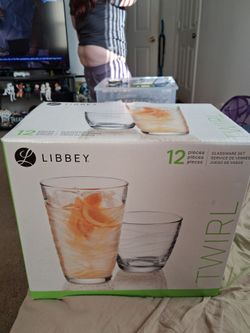Libbey Twirl 12-Piece Glassware Set