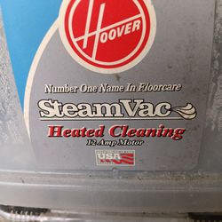 Hoover carpet shampooer