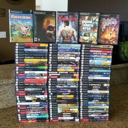 Tons Of Playstation 2 / Ps2 Games here$$