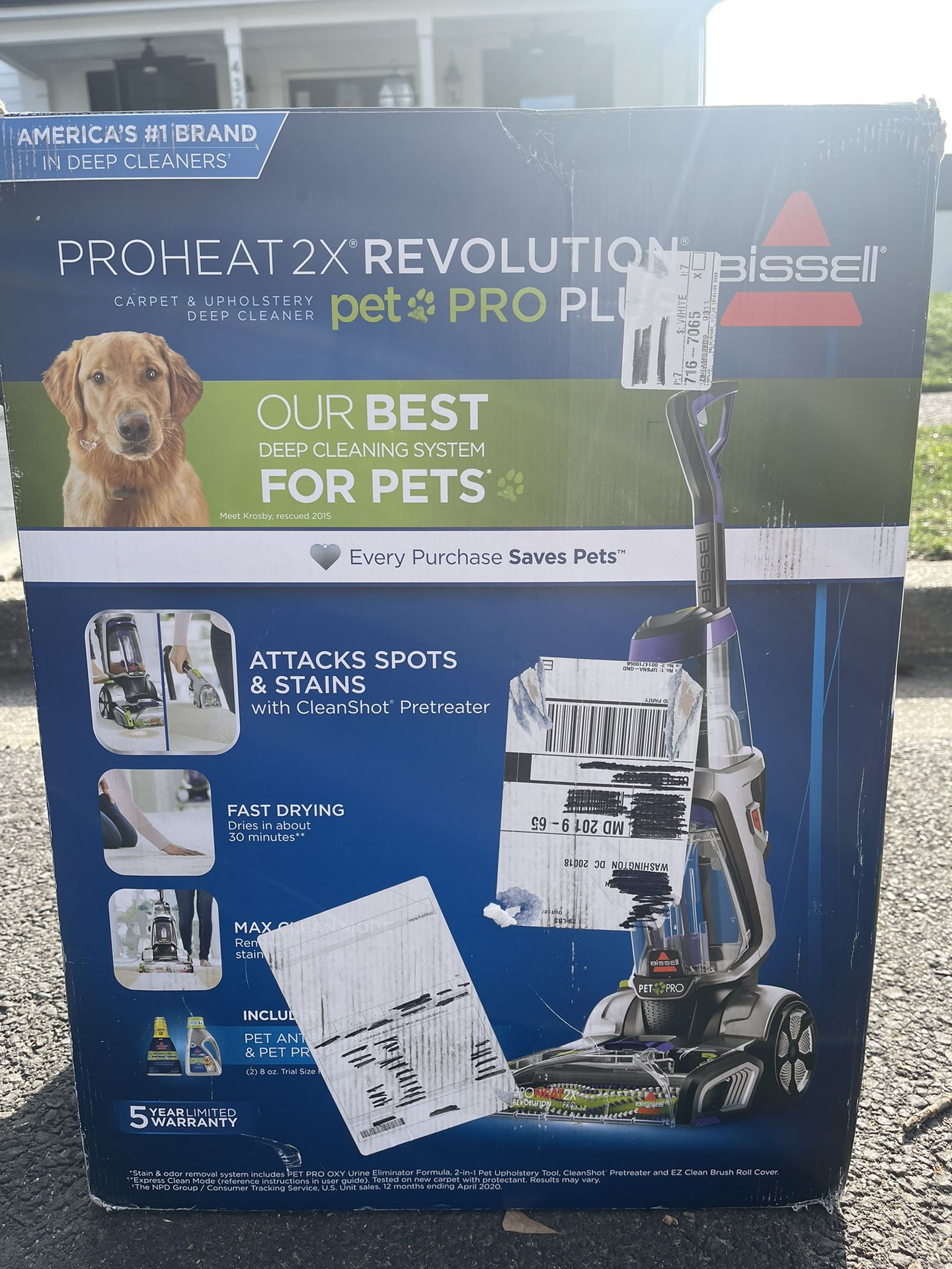 BISSELL ProHeat 2X Revolution Pet Pro