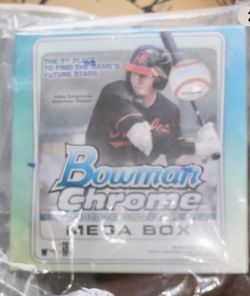 2020 Bowman Chrome Sealed Baseball Mega Box - Factory Sealed Pop