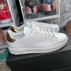 Versace leather shoes