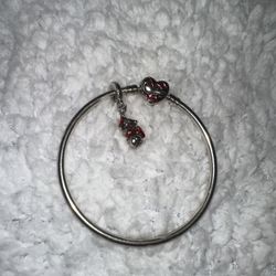 BANGLE WITH SPIDERMAN HANGING CHARM 