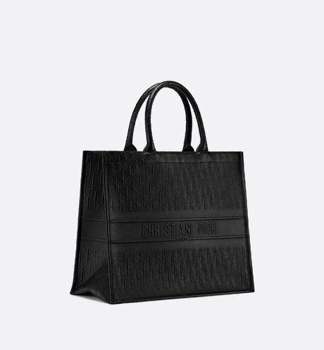 Black Dior Tote Bag