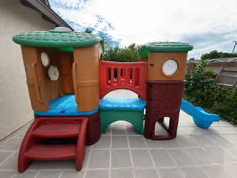 Outdoor Backyard Playground Set / clubhouse climber