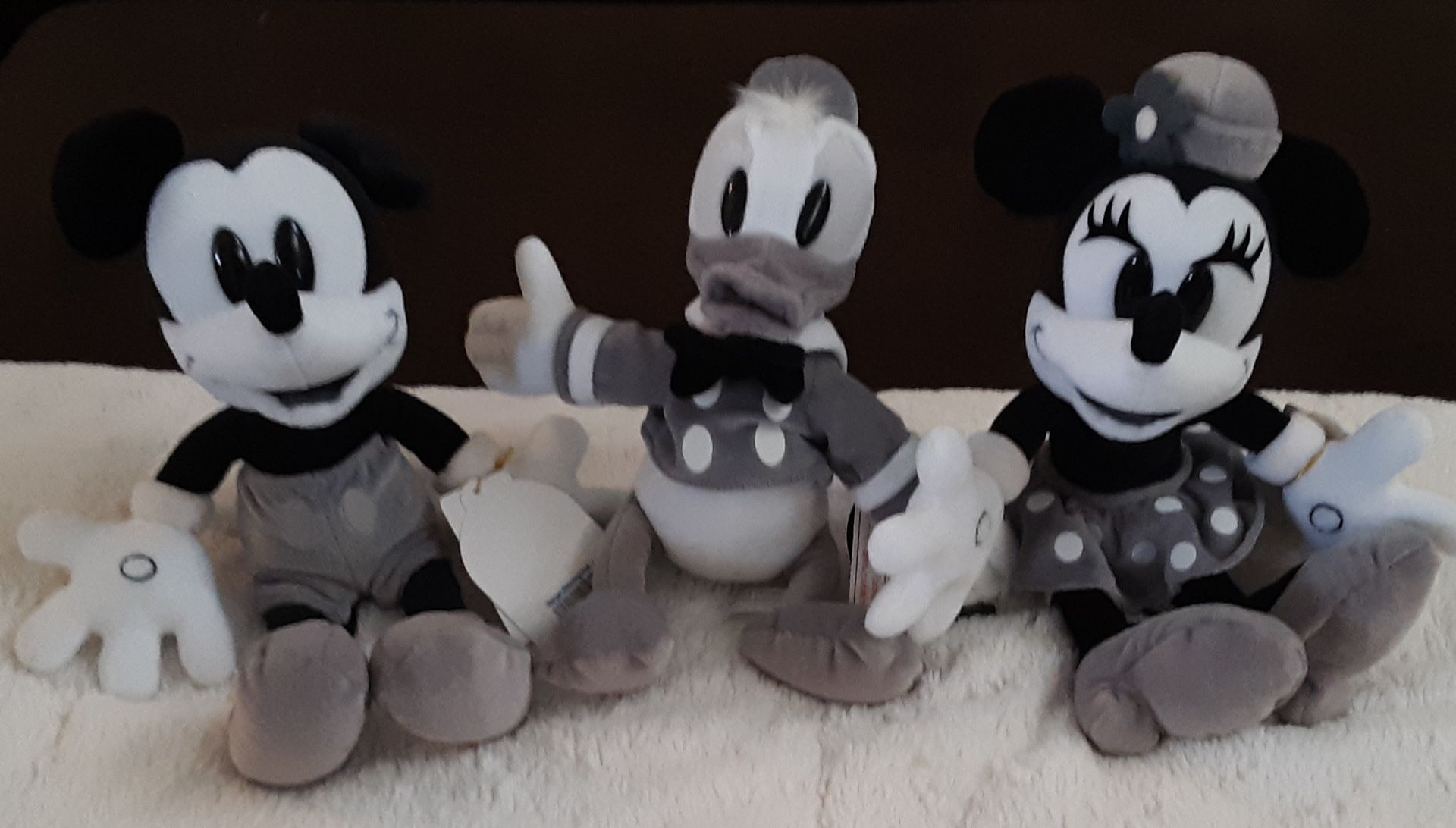 Mickey Mouse And Donald Duck Beanie Babies