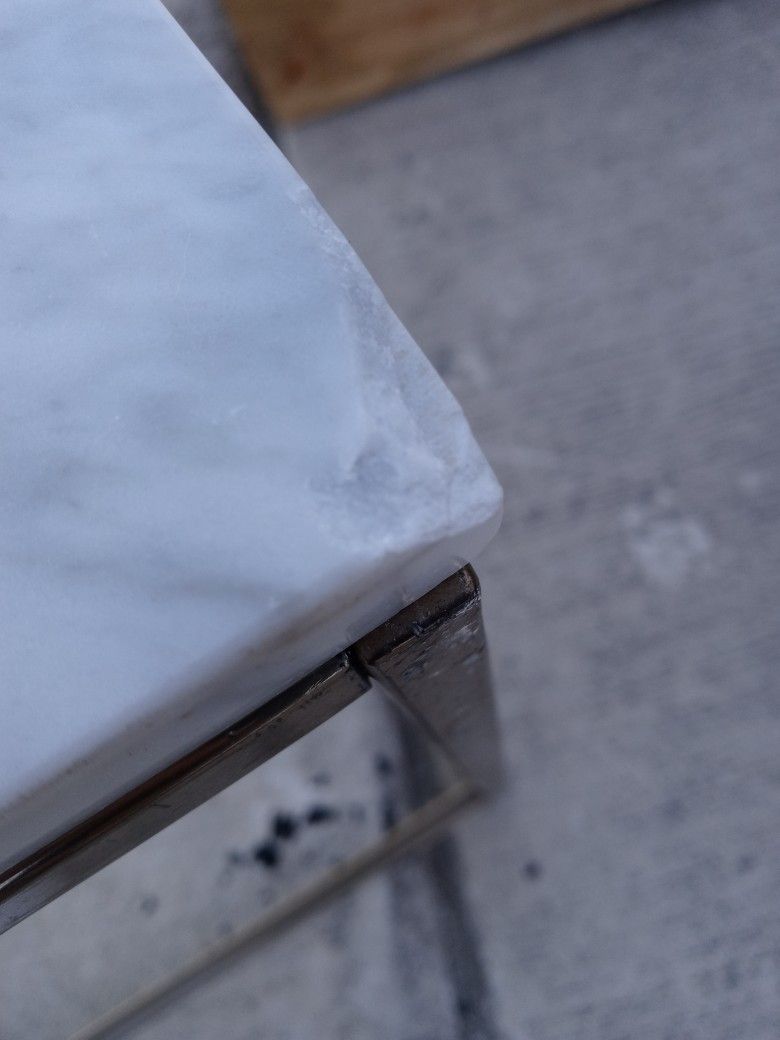 West Elm Marble Table