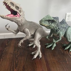 Very Large Toy Dinosaurs 