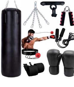 Best Punching Bag Kit (all black)
