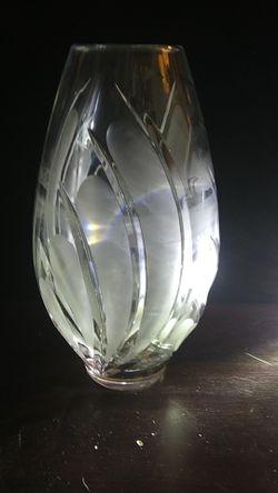 Crystal vase