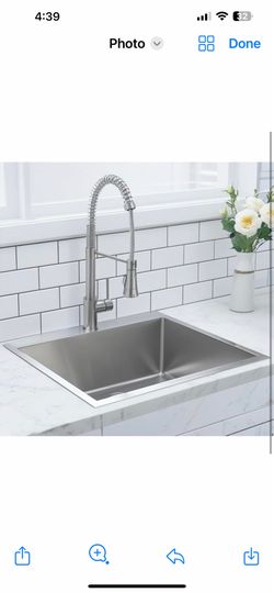 22x18 Inch Drop in Kitchen Sink,16 Gauge Topmount RV Small Kitchen Bar Sinks 03S $80