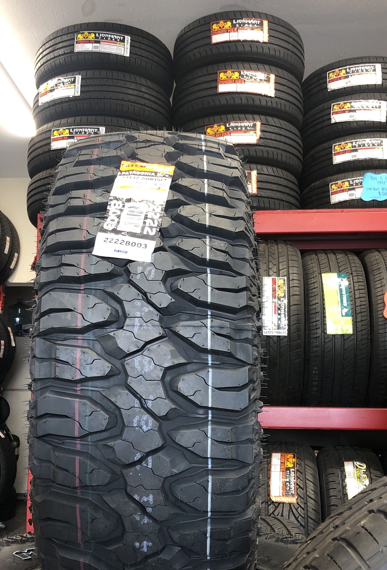 33x12.50R15 milestar Patagonia m/t